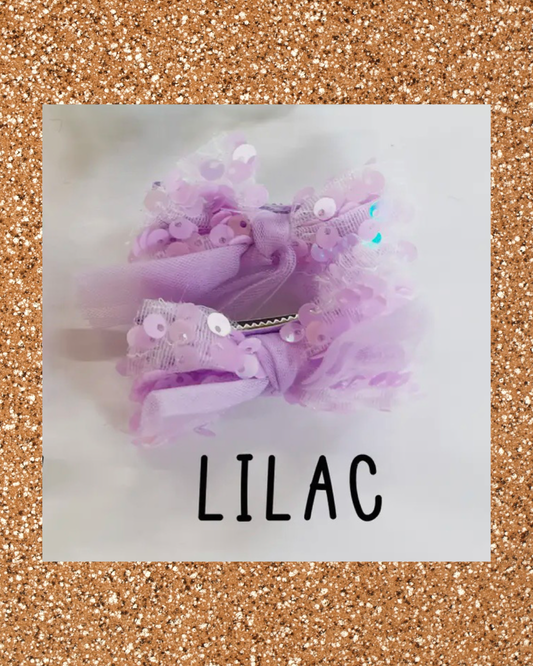 Set 2 Sequin Tulle Small Pig Tail Set